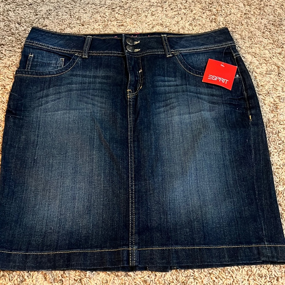 NWT Esprit Denim Skirt